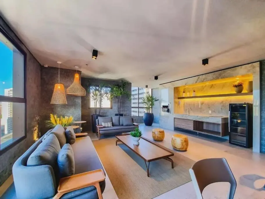 Apartament Flat Alto Padrao Com Academia, Coworking E Rooftop - Prox A Beira Mar Fortaleza  Brazylia