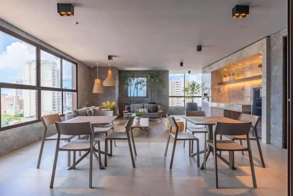 Flat Alto Padrao Com Academia, Coworking E Rooftop - Prox A Beira Mar Fortaleza  Apartment